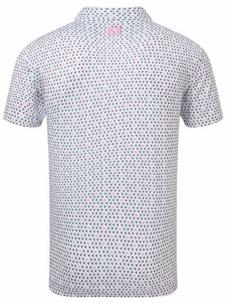 FootJoy Flying Wasp Pint Lisle pánské polo, bílé