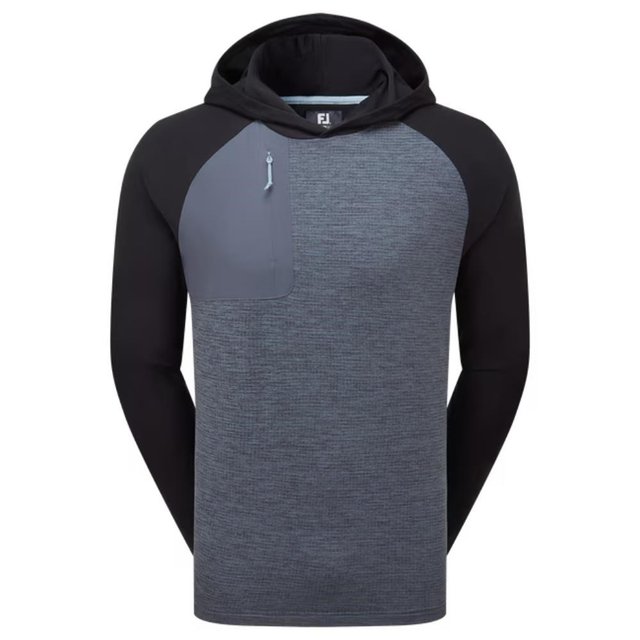 FootJoy ThermoSeries Pullover Hoodies pánská mikina, šedo/černá