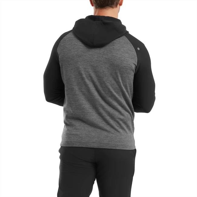 FootJoy ThermoSeries Pullover Hoodies pánská mikina, šedo/černá