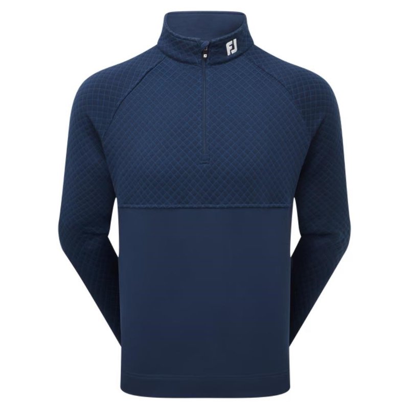 FootJoy Jacquard Thermal Chill-Out pánská mikina, modrá