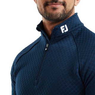FootJoy Jacquard Thermal Chill-Out pánská mikina, modrá