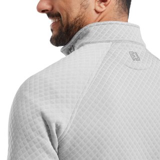 FootJoy Jacquard Thermal Chill-Out pánská mikina, šedá