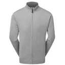FootJoy Drirelease Full-Zip Lined pánský svetr, šedý