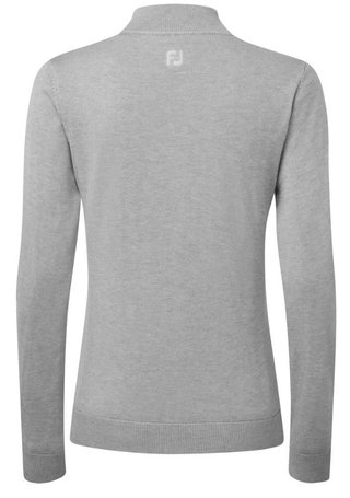 FootJoy Drirelease Full-Zip Lined dámský svetr, šedý