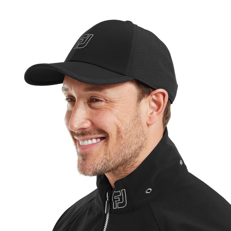 FootJoy HydroSeries Rain pánská kšiltovka, černá