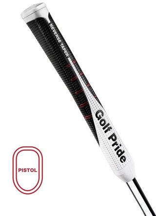 Golf Pride Reverse Taper putter grip, Pistol Medium
