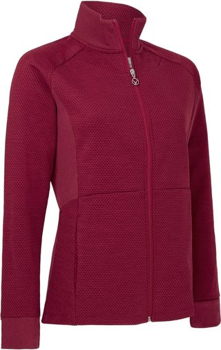 Callaway Full Zip Hexagon dámská bunda, persian red heather