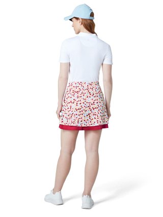 Callaway 17" Mosaic Print Flounce golfová sukně, brilliant white