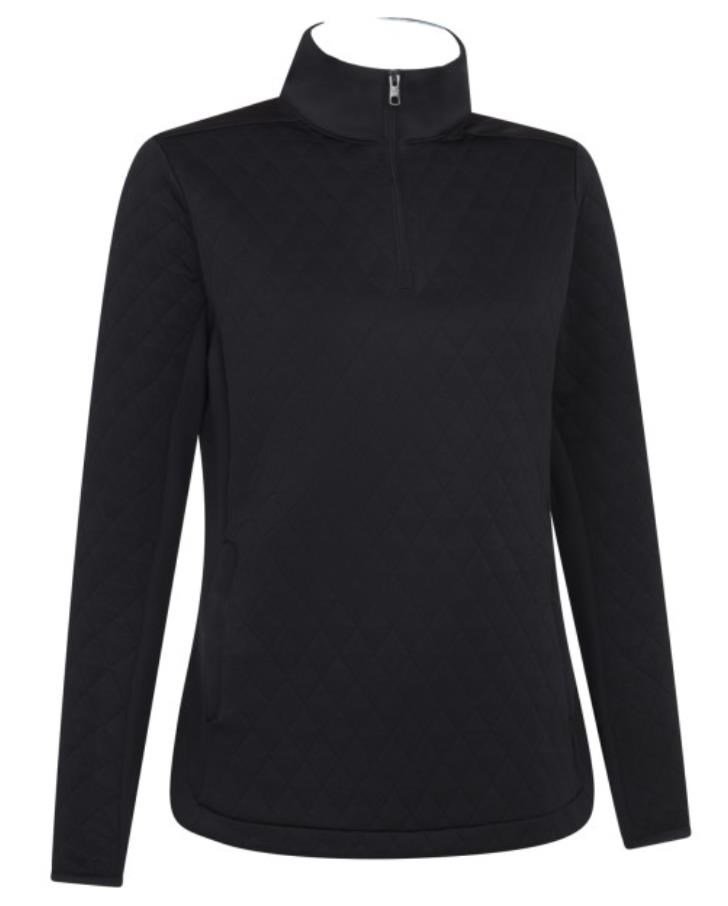 Callaway Quilted Fleece dámská mikina, caviar