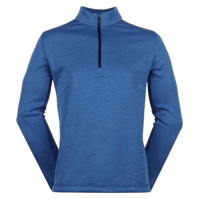 Callaway Eco Hex Texture pánská mikina, galaxy blue heather