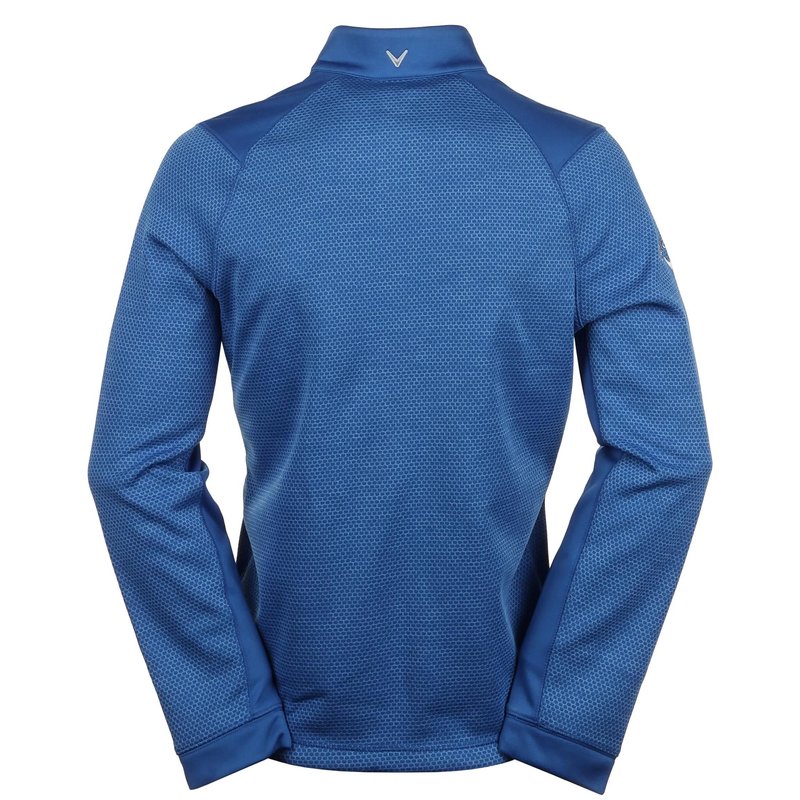 Callaway Eco Hex Texture pánská mikina, galaxy blue heather