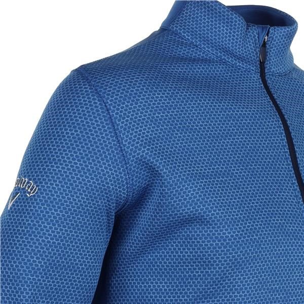 Callaway Eco Hex Texture pánská mikina, galaxy blue heather