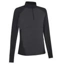 Callaway Lightweight Knit Heathered 1/4 Zip dámská mikina, ebony heather