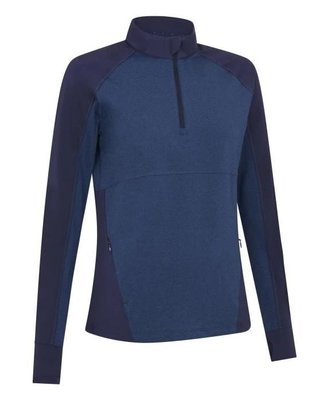 Callaway Lightweight Heathered dámská mikina, modrá