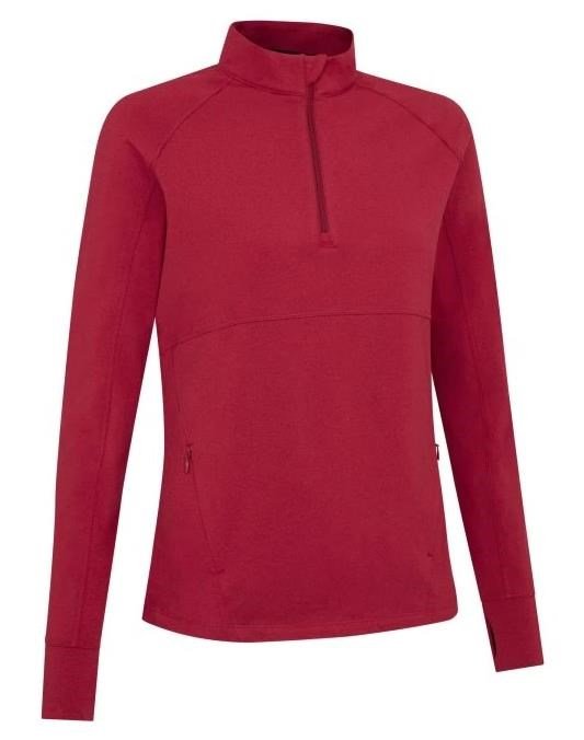 Callaway Lightweight Knit dámská mikina, červená