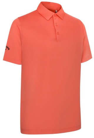 Callaway Swing Tech Solid pánské polo, spiced coral