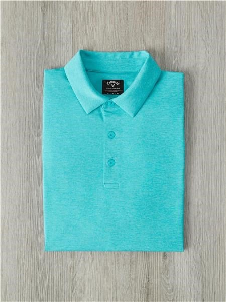 Callaway Premium Heathered pánské polo, ceramic heather