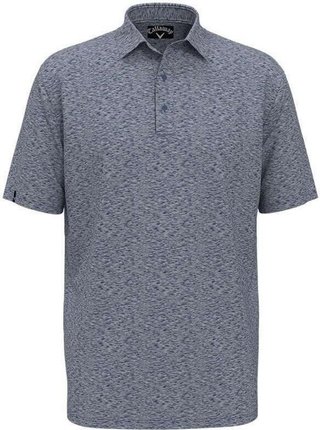 Callaway Premium Heathered pánské polo, galaxy blue heather