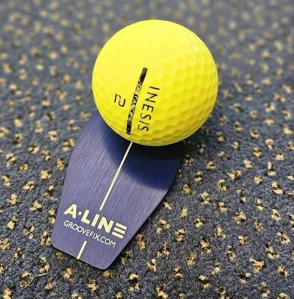 Groovefix A-Line Ball Marker and Putting Alignment Aid markovátko, modré