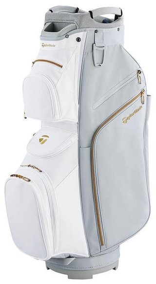 TaylorMade Kalea Gold dámský cart bag, šedo/bílý