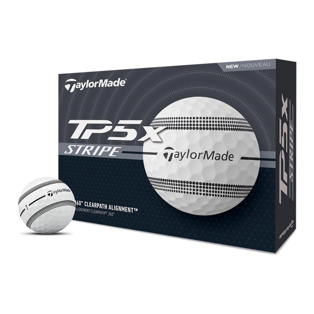 TaylorMade TP5x Stripe golfové míčky