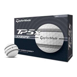 TaylorMade TP5x Stripe golfové míčky