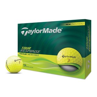 TaylorMade Tour Response golfové míčky, žluté