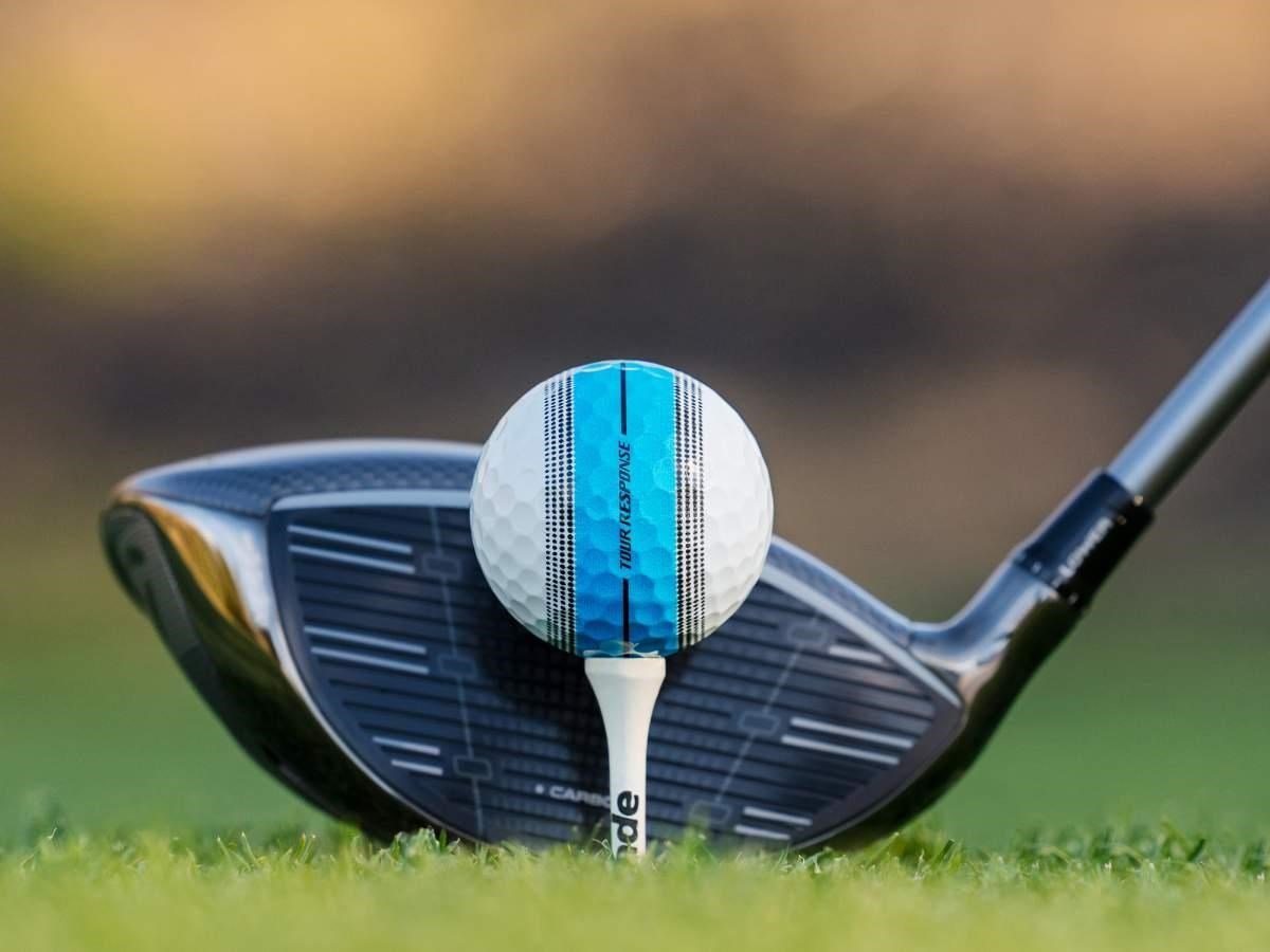 TaylorMade Tour Response Neon Stripe golfové míčky, multi-pack