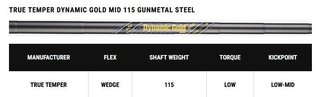 Callaway Opus Platinum Chrome wedge, ocel