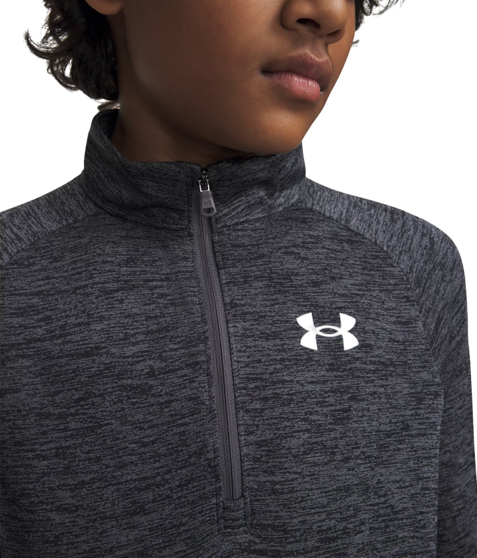 Under Armour Tech 2.0 1/2 Zip junior dětská mikina, šedá