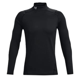 Under Armour CG Armour Fitted Mock pánské funkční tričko, černé
