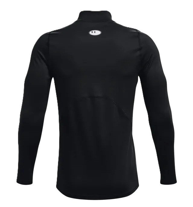 Under Armour CG Armour Fitted Mock pánské funkční tričko, černé