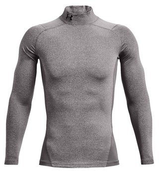 Under Armour CG Armour Fitted Mock pánské funkční tričko, šedé