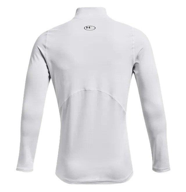 Under Armour CG Armour Fitted Mock pánské funkční tričko, bílé
