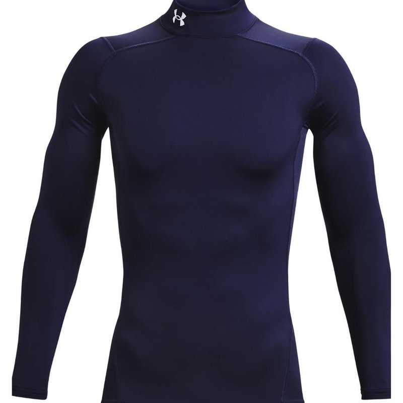 Under Armour ColdGear® Compression Mock pánský top, modrý