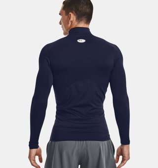 Under Armour ColdGear® Compression Mock pánský top, modrý