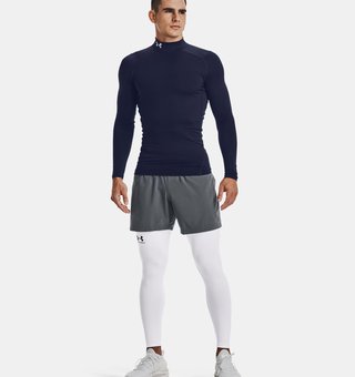 Under Armour ColdGear® Compression Mock pánský top, modrý