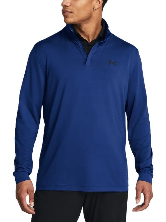 Under Armour Playoff 1/4 Zip pánská mikina, modrá