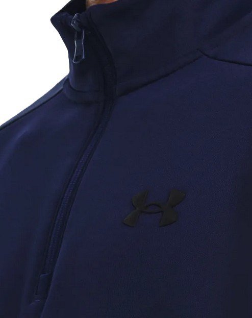 Under Armour Fleece 1/4 zip pánská mikina, modrá