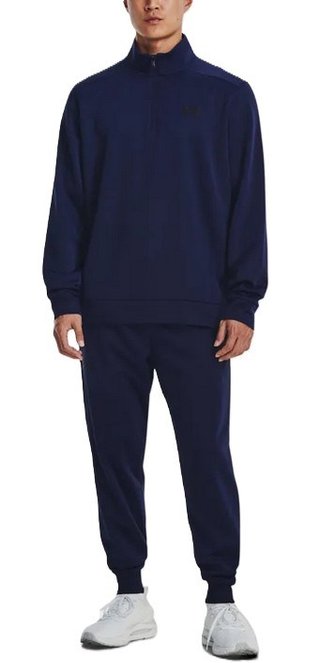 Under Armour Fleece 1/4 zip pánská mikina, modrá