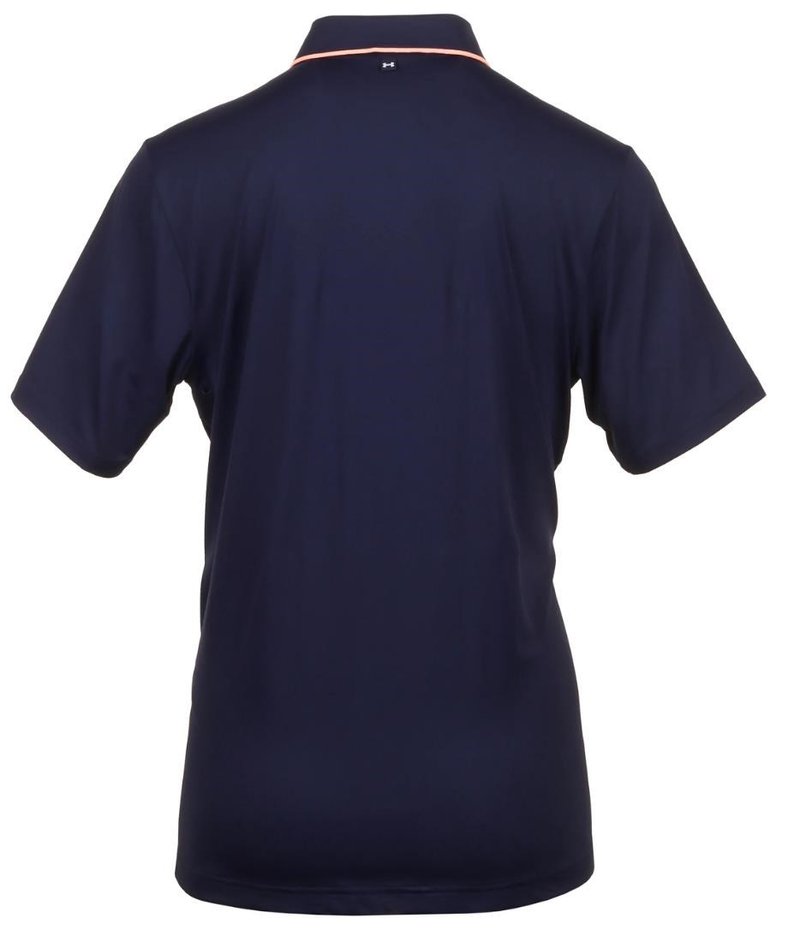 Under Armour Iso-Chill pánské polo, midnigt navy/flare orange