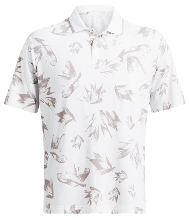 Under Armour Iso-Chill Edge pánské polo, white/tetra gray