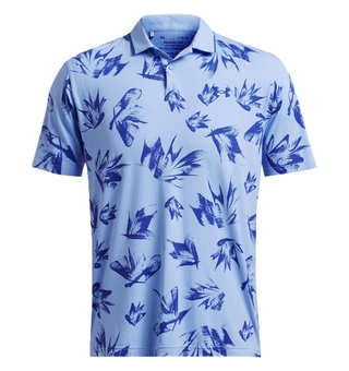 Under Armour Iso-Chill Edge pánské polo, horizon blue/tech blue