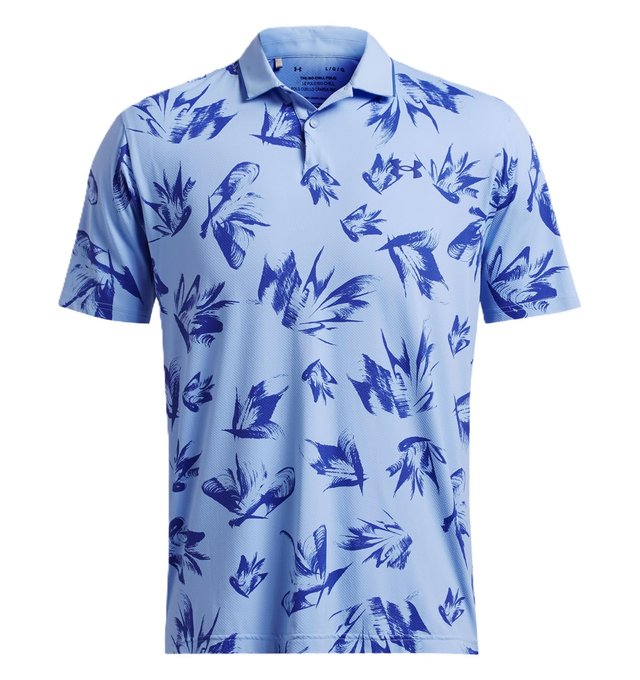 Under Armour Iso-Chill Edge pánské polo, horizon blue/tech blue