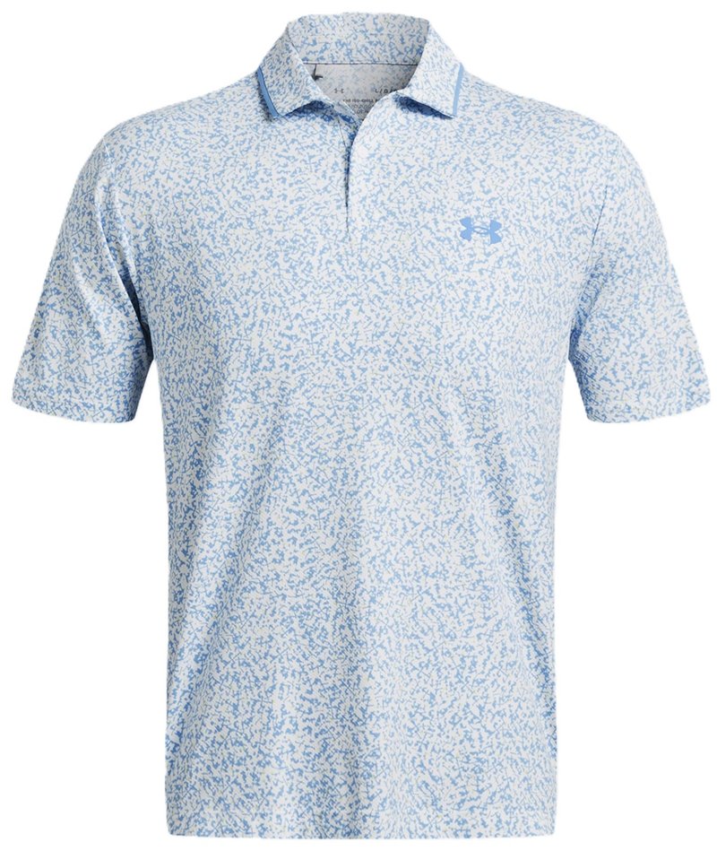 Under Armour Iso-Chill Verge pánské polo, bílo/retro modré