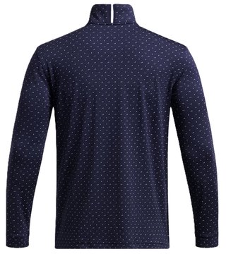 Under Armour Playoff Printed 1/4 Zip pánská mikina, tmavě modro/bílá