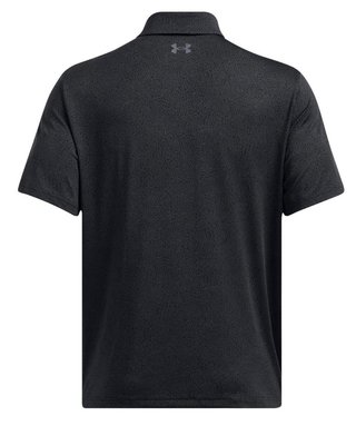Under Armour Playoff 3.0 Printed pánské polo, black/anthracite/castlerock