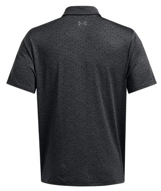 Under Armour Playoff 3.0 Printed pánské polo, anthracite/black/castlerock