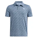 Under Armour Playoff Printed dětské polo, modré