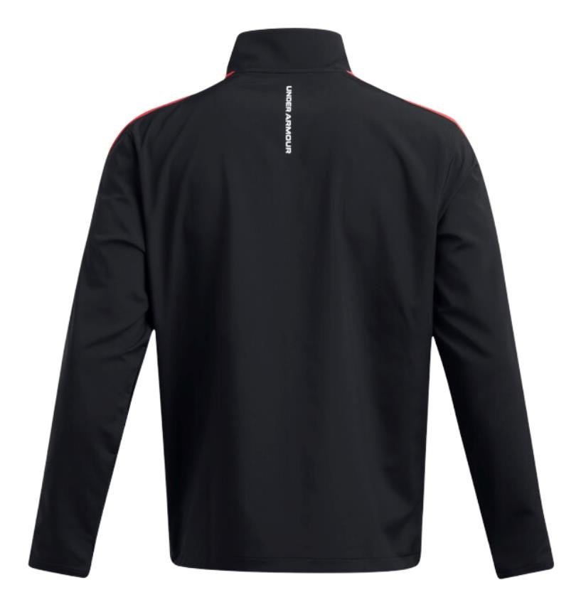 Under Armour Storm Windstrike 1/2 Zip pánská bunda, černo/červená